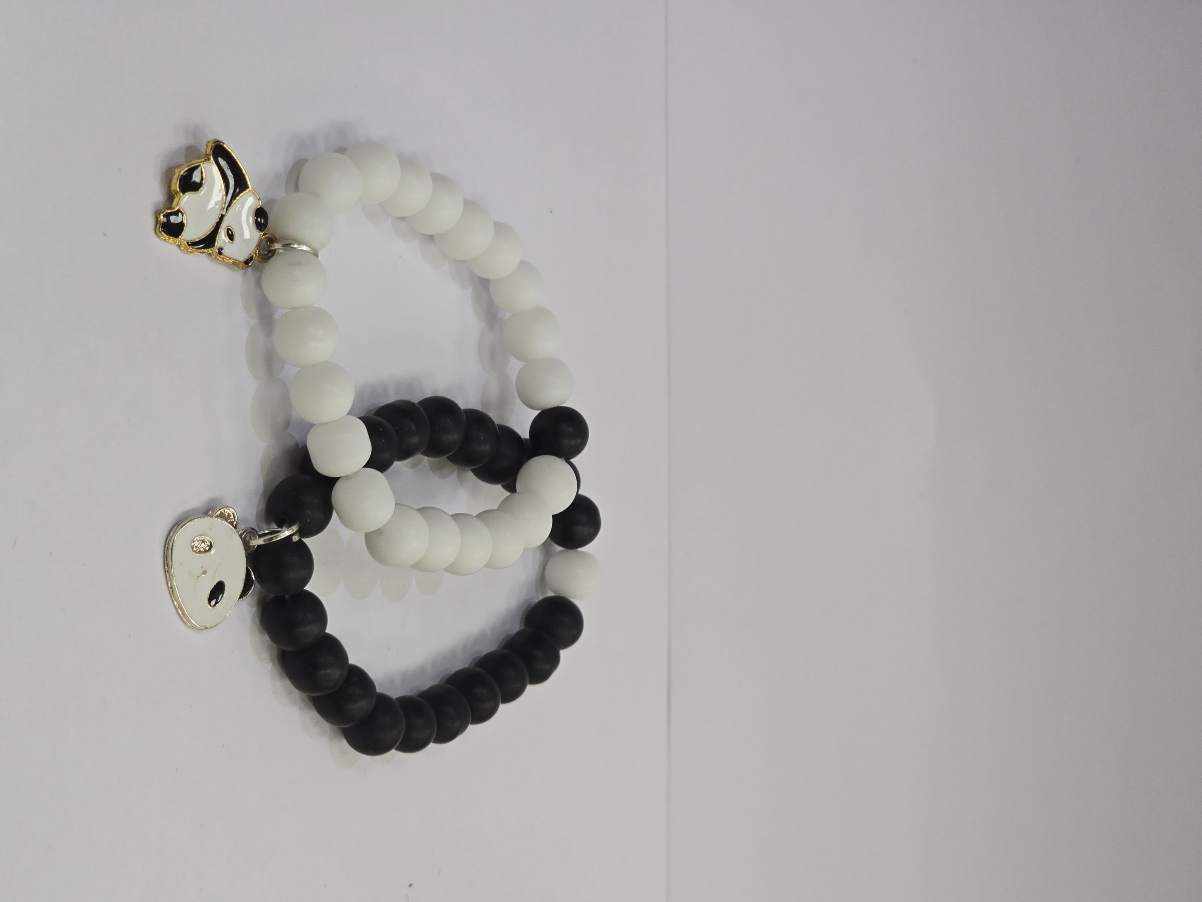 Couple Bead Charm Bracelet